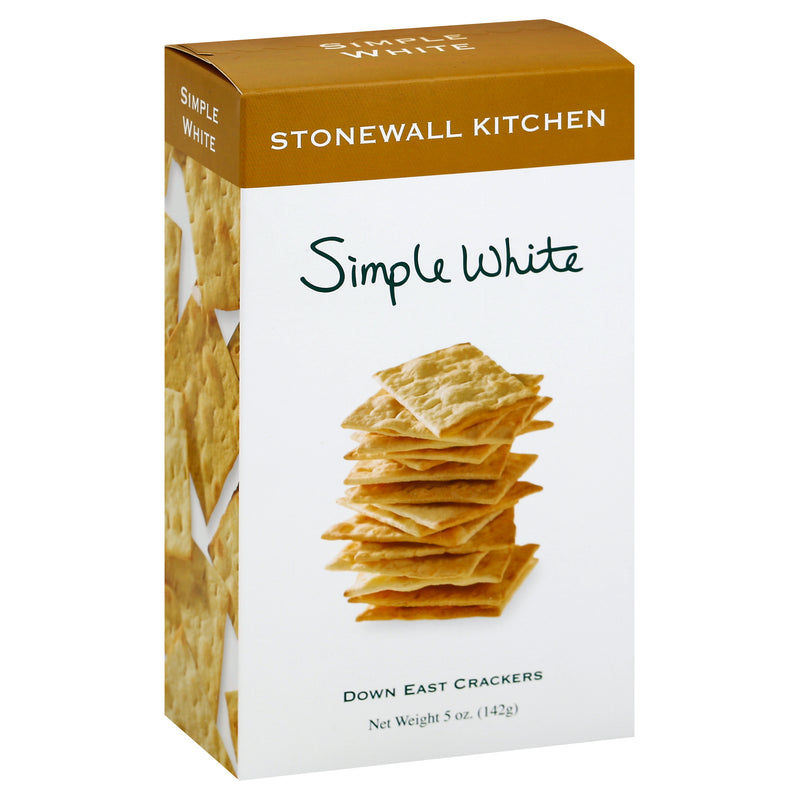 STONEWALL SIMPLE WHITE CRACKER [1 pkg]