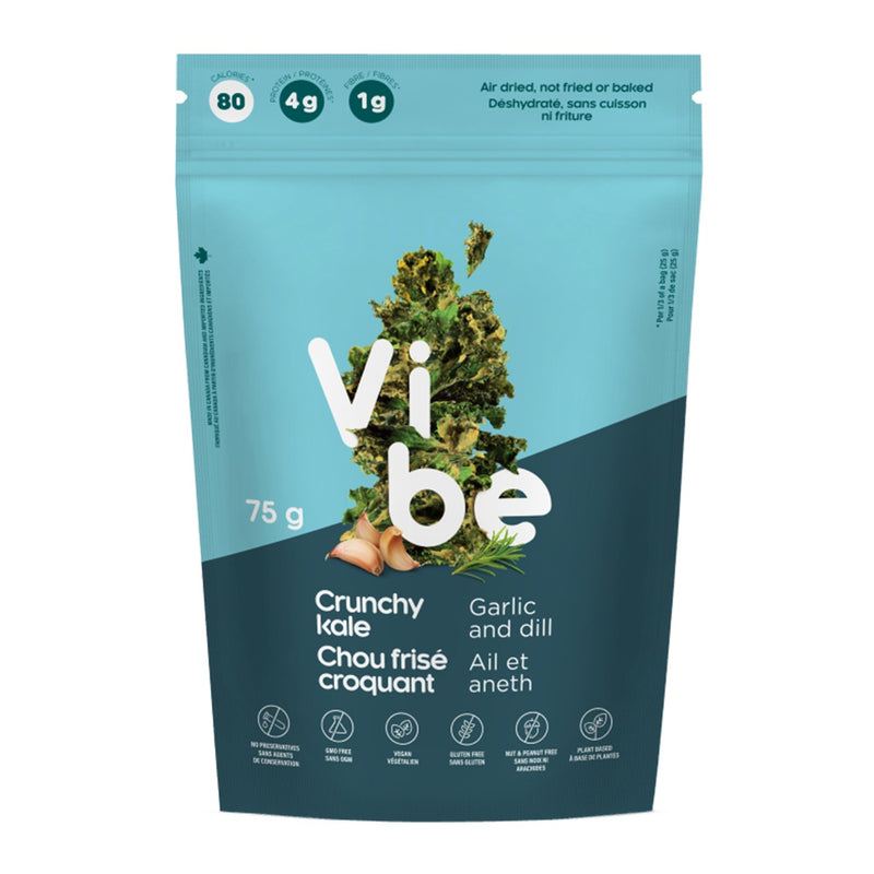 VIBE KALE CHIPS GARLIC & DILL [1 ea]