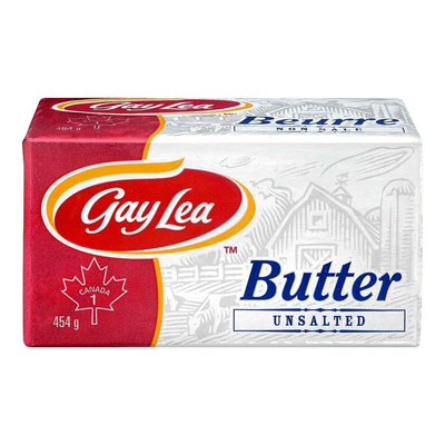 GAY LEA NO SALT BUTTER [1 lb]