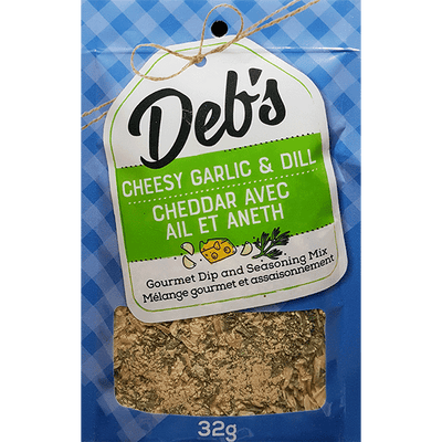 DEBS DIPs CHEESY GARLIC DILL [1 pkg]