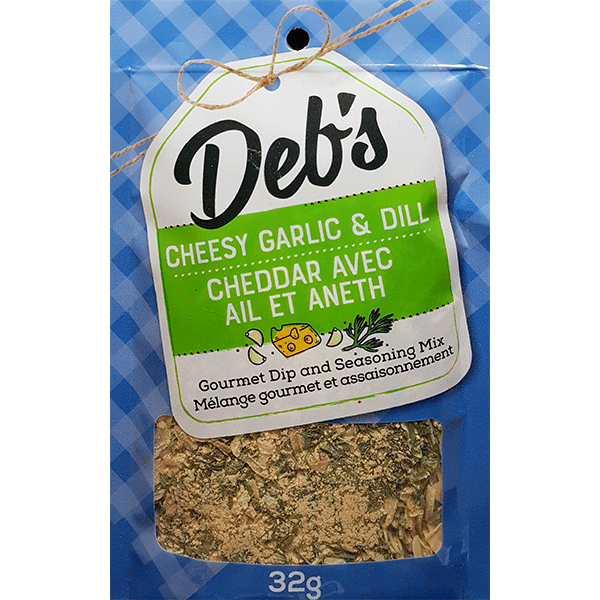 DEBS DIPs CHEESY GARLIC DILL [1 pkg]
