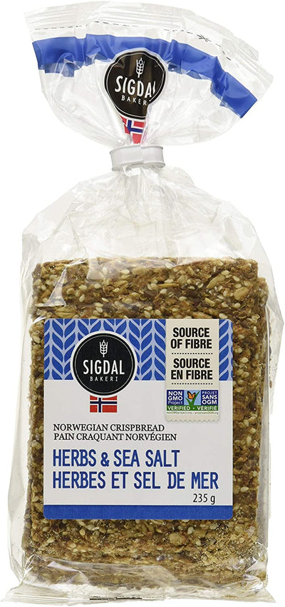 SIGDAL HERB & SEA SALT CRISPS [150 g]