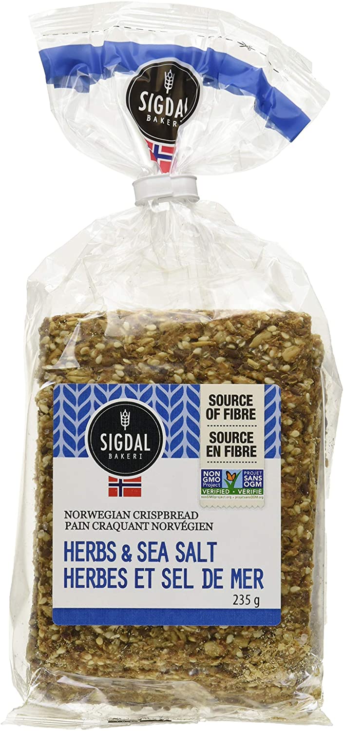 SIGDAL HERB & SEA SALT CRISPS [150 g]