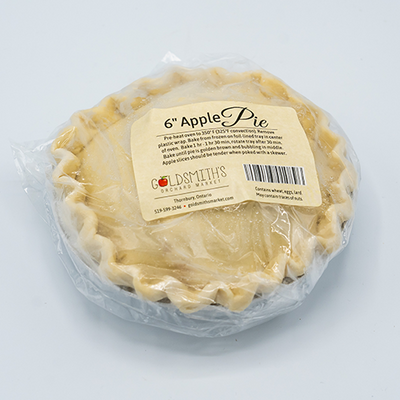 PIE APPLE 6" FROZEN [1 ea]