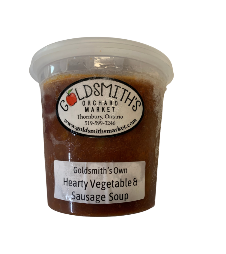 GOLDSMITHS OWN VEG SAUS SOUP [1 ea]