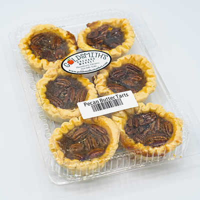 TARTS- 6 PECAN BUTTERTARTS [1 pkg]