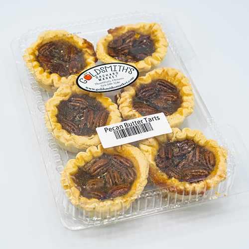 TARTS- 6 PECAN BUTTERTARTS [1 pkg]