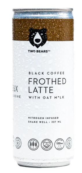 TWO BEARS BLACK OAT LATTE [1 ea]
