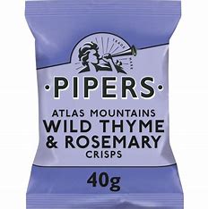 PIPERS THYME & ROSEMARY CRISPS [1 pkg]