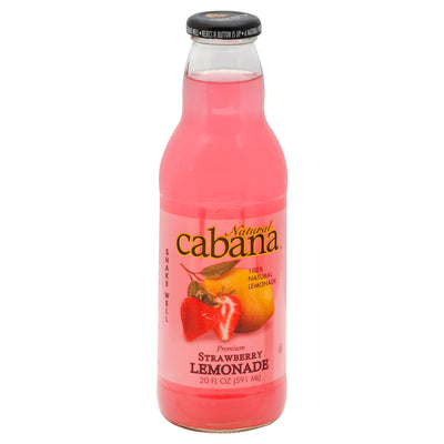 Natural Cabana 100% Natural Premium Strawberry Lemonade, 591 mL