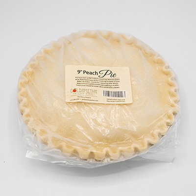 PIE PEACH 6" FROZEN [1 ea]