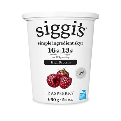 SIGGIS RASPBERRY YOGURT 650G [1 ea]