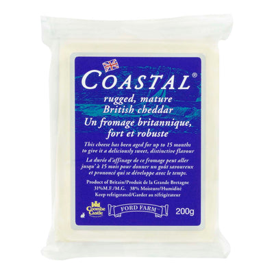 COASTAL CHEDDAR CHEESE [200 g]
