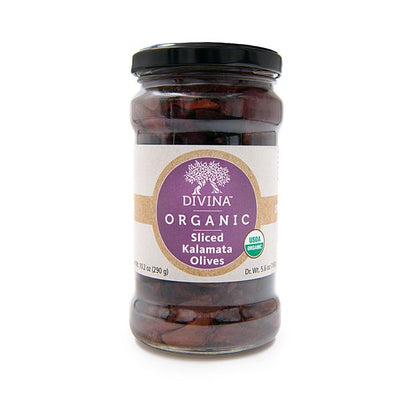 DIVINA SLICED KALAMATA OLIVES [1 pkg]