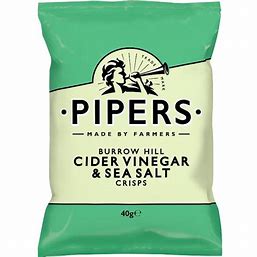 PIPERS CIDER VINEGAR CRISPS [1 pkg]
