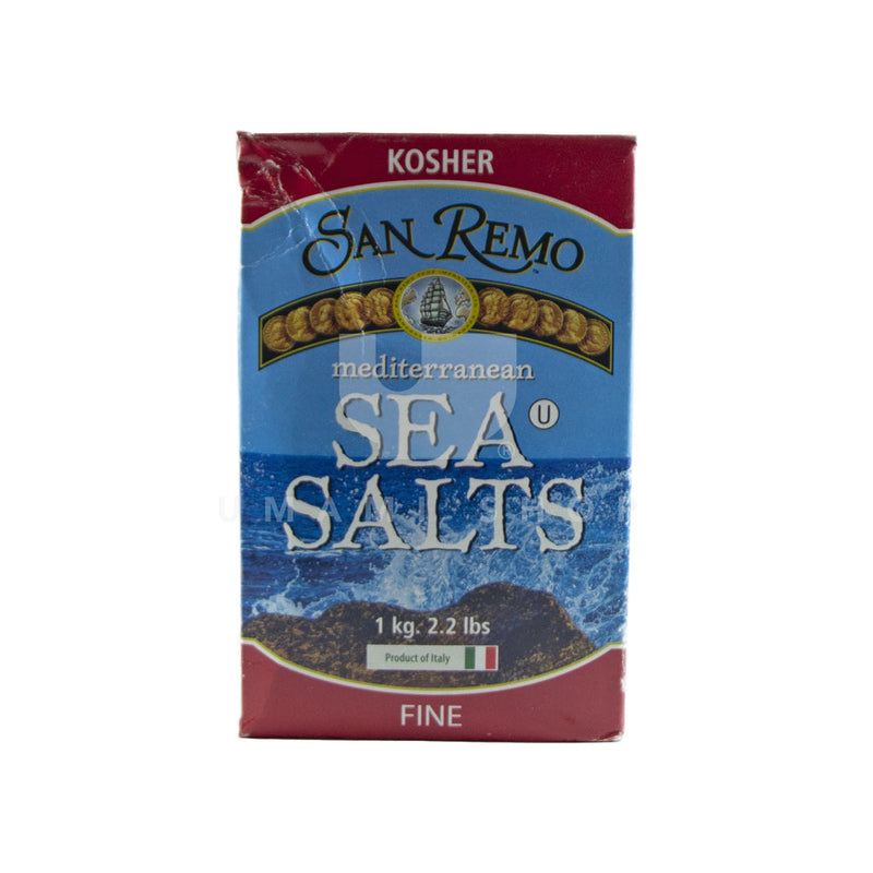 SAN REMO FINE SEA SALT 1 KG [1 pkg]