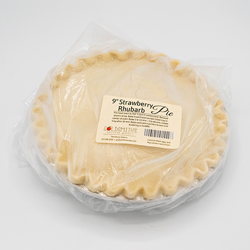 PIE STRWB/RHUB 9" FROZEN [1 ea]