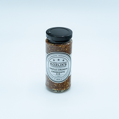KOZLIK TRIPLE CRUNCH MUSTARD [250 ml]
