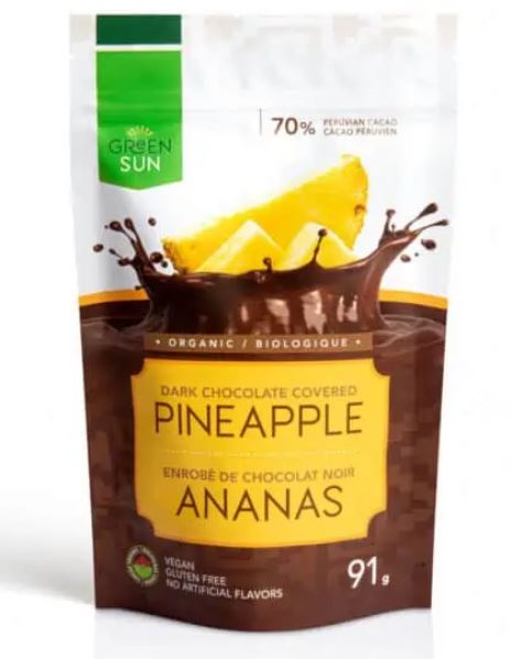 GREEN SUN CVRD PINEAPPLE [91 g]