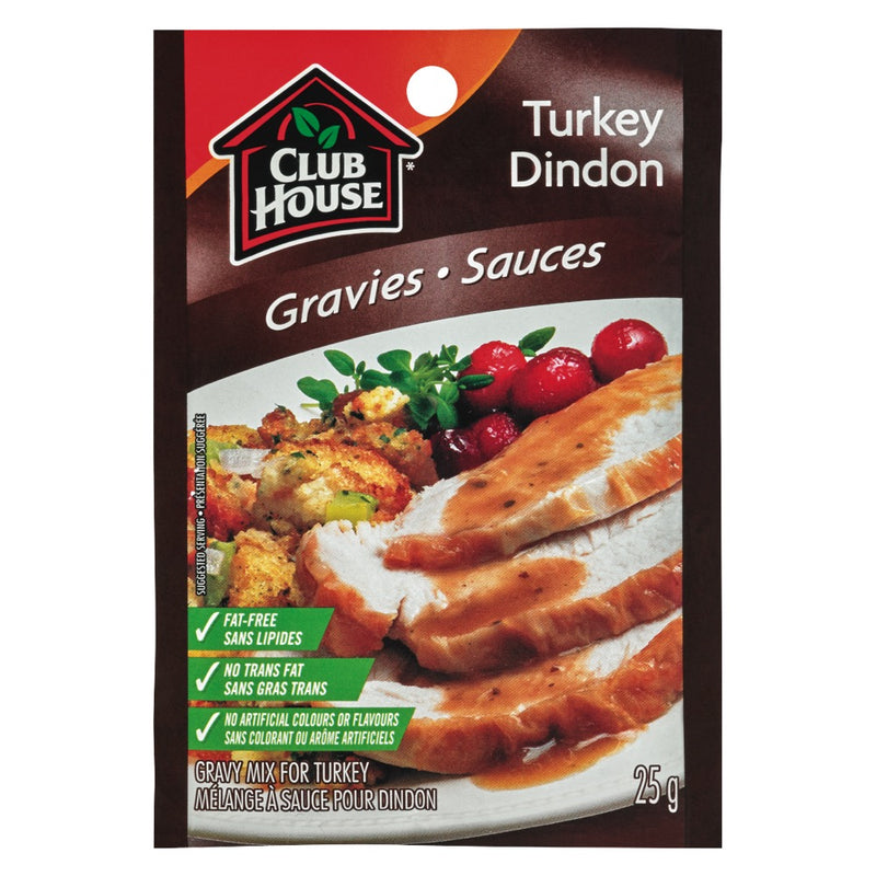 CLUB HOUSE TURKEY GRAVY [1 pkg]