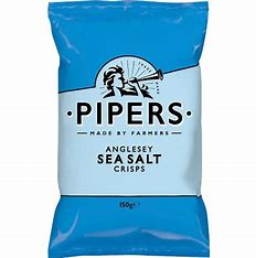 PIPERS SEA SALT CRISPS [1 pkg]