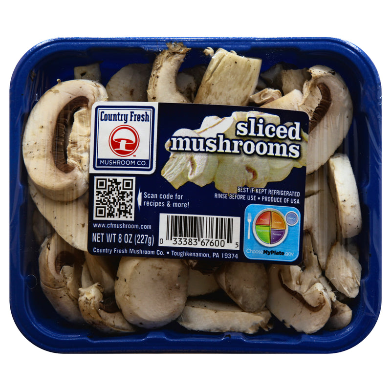 SLICED WHITE MUSHROOMS [1 ea]