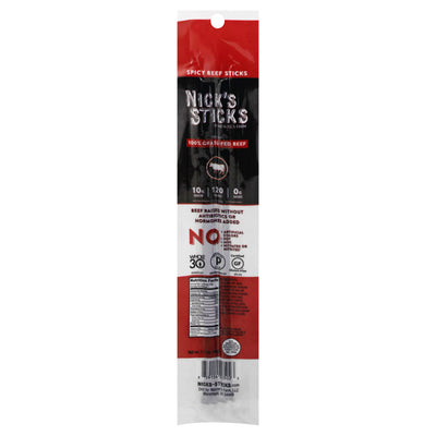 NICKS SPICY BEEF STICKS [1 cs]