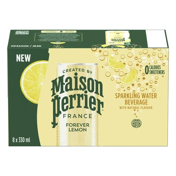 PERRIER FOREVER LEMON 8PK [1 pkg]