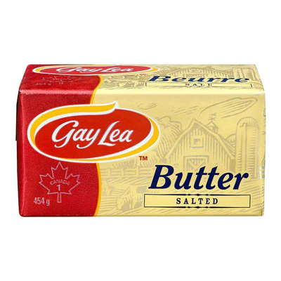 GAY LEA SALTED BUTTER [1 lb]