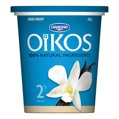 DAN OKS YOGURT 2% VANILLA 750g