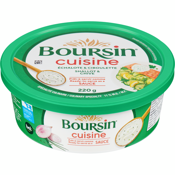 BOURSIN CUISINE SHALLOT CHIVE [1 pkg]