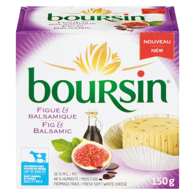 BOURSIN FIG & BALSAMIC [150 g]
