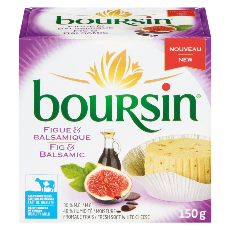 BOURSIN FIG & BALSAMIC [150 g]