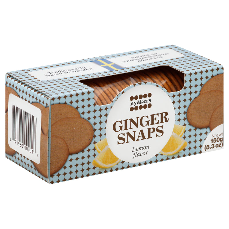 NYAKERS LEMON GINGER SNAPS [150 g]