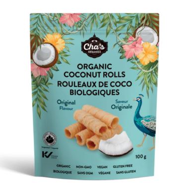 CHAS ORG COCONUT ROLLS [100 g]