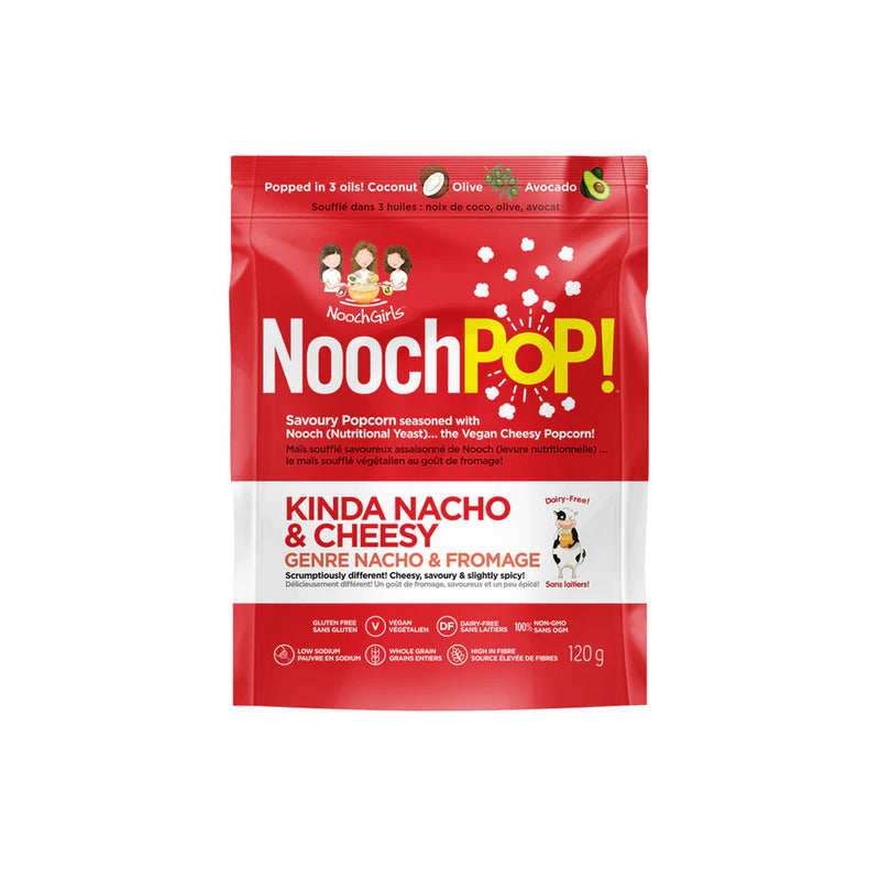NOOCHPOP NACHO CHEESE POPCORN [1 ea]