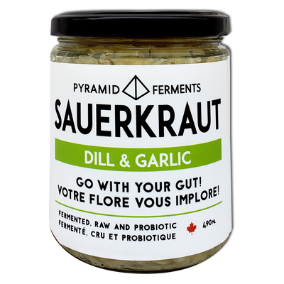 PYRAMID SAUERKRAUT DILL GARLIC [1 pkg]