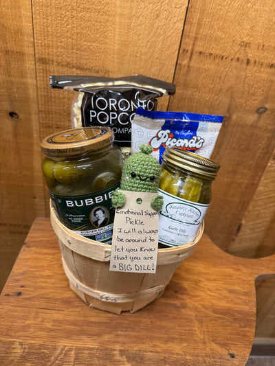 Goldsmith's Gift basket - Dill Pickle Party (You're kind of a big dill!)
