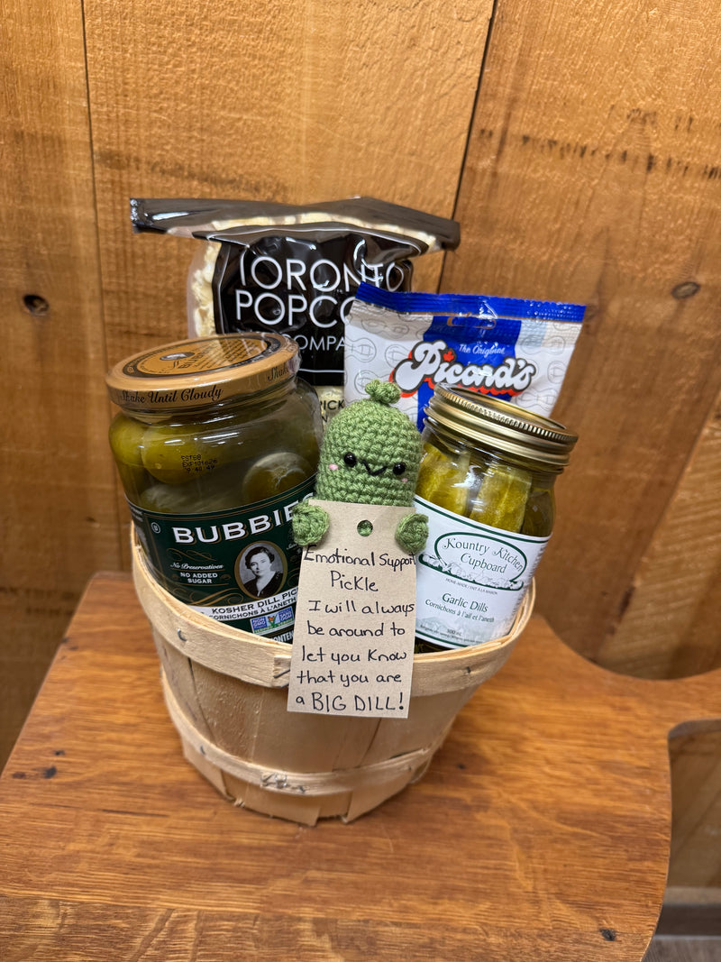 Goldsmith's Gift basket - Dill Pickle Party (You're kind of a big dill!)