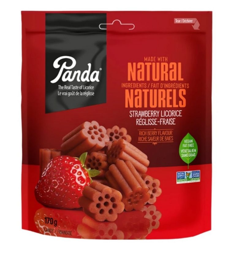 PANDA NATURAL LICORICE STRAW [170 g]