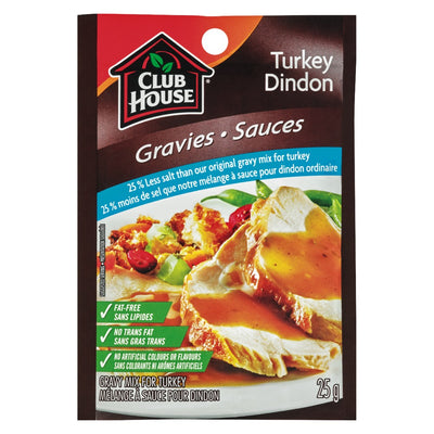 CLUB HOUSE TURKEY GRAVY [1 pkg]