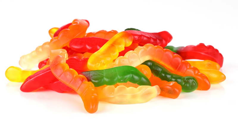 GUMMY WORMS