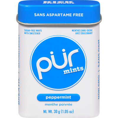 PUR MINTS PEPPERMINT [1 pkg]