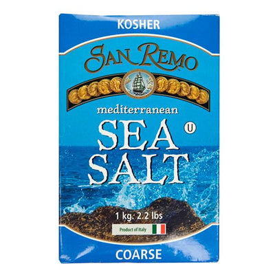 SAN REMO COARSE SEA SALT 1 KG [1 pkg]