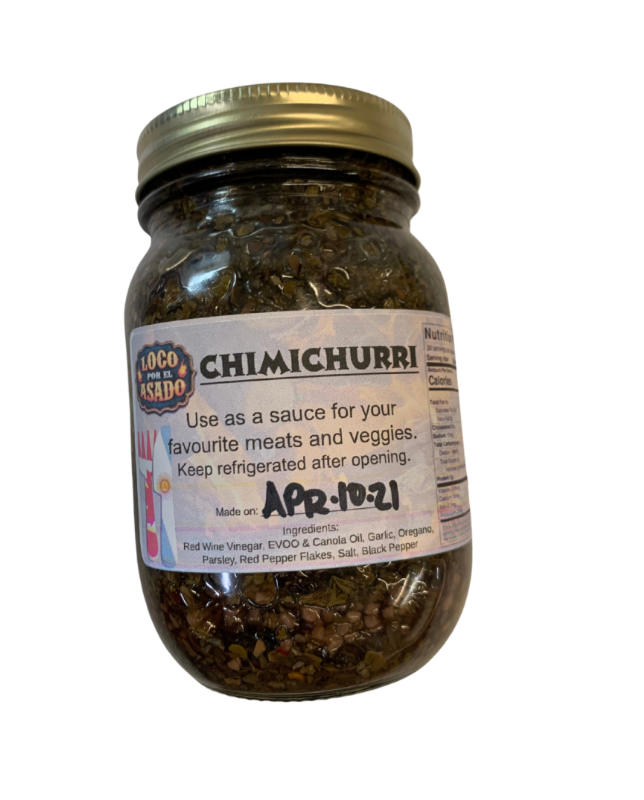 Loco Por El Asado, Chimichurri, 500 mL
