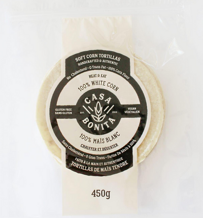 CASA BONITA WHITE CORN TORTILL [1 pkg]