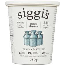 SIGGIS PLAIN YOGURT [1 pkg]