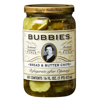BUBBIES BREAD & BUTTER PICKLES [1 pkg]