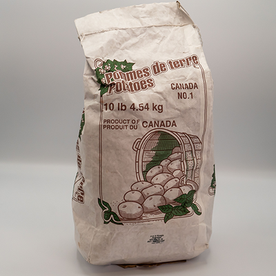 POTATO WHITE 10LB BAG [1 ea]