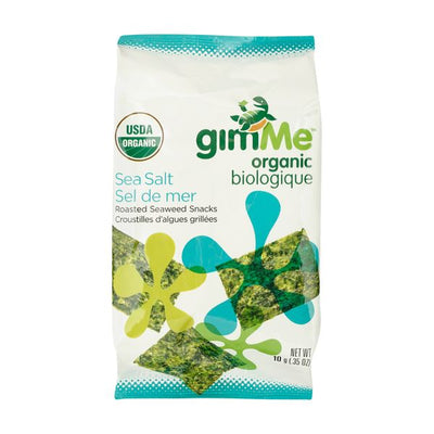 GIMME SEA SALT SEAWEED SNACKS [10 g]